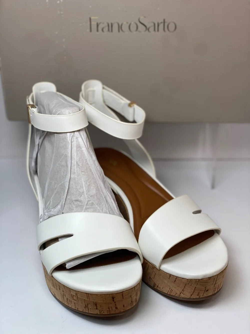 Franco Sarto Women's Primrose Wedge Sandals Size 8M NIB